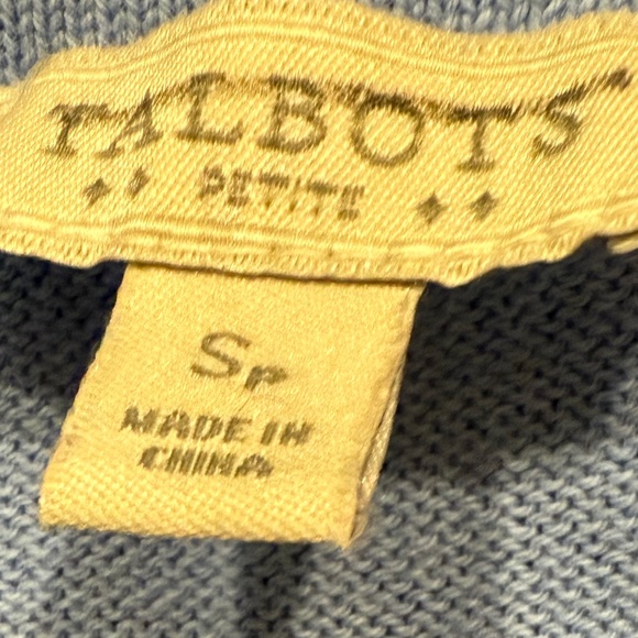 EXCELLENT CONDITION, TALBOT'S HOLIDAY SWEATER SMALL P - Picture 5 of 5